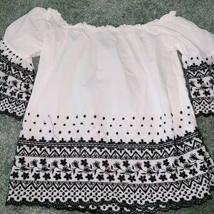 Strapless Charlotte Russe Top